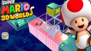 Super Mario 3D World #29 - Toad Multiplicado  WII U Gameplay 1080p Comentado em PT-BR