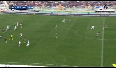 Paletta G. (Own goal) HD - Pescara 1-0 AC Milan - 02.04.2017