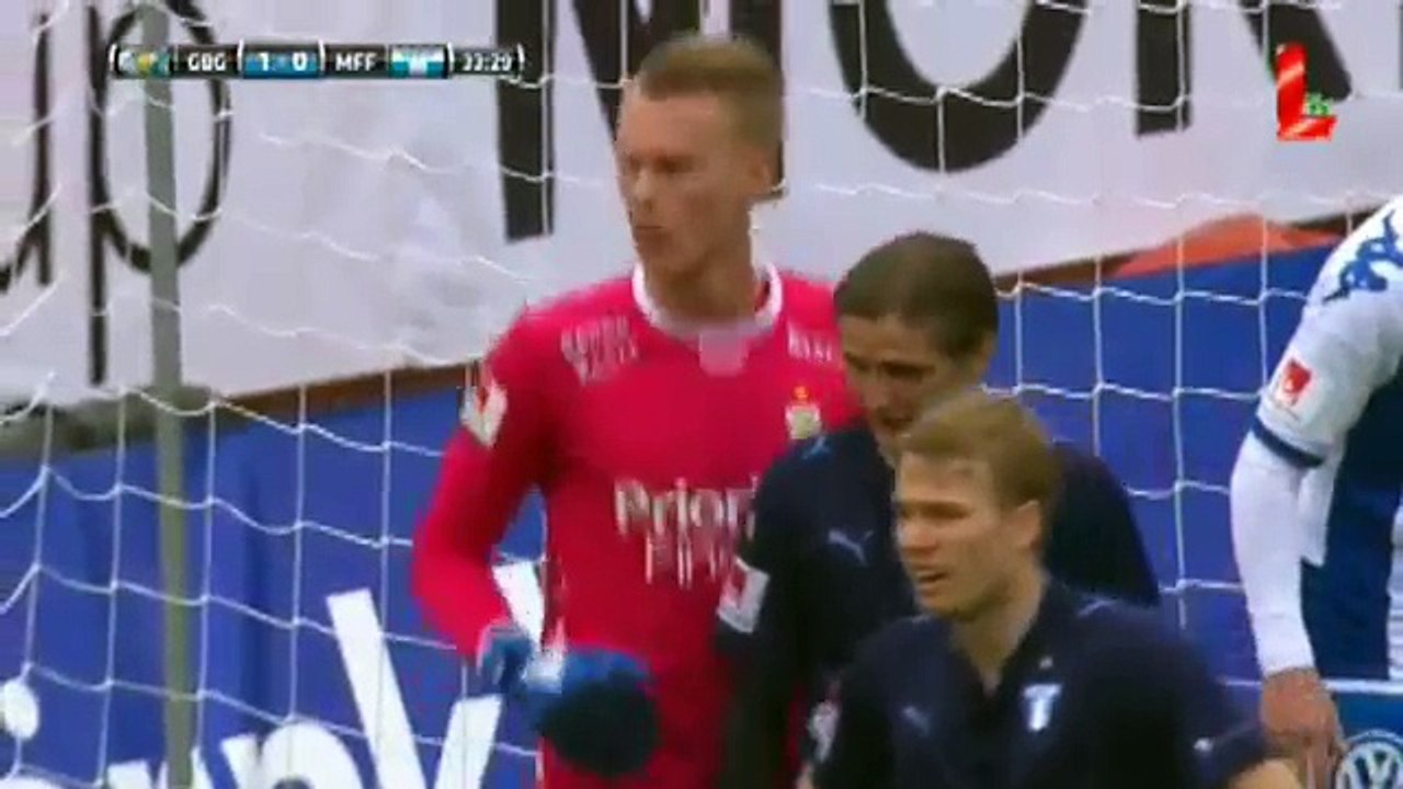 IFK Göteborg 1:1 Malmö FF (Swedish Allsvenskan 1.April 2017)