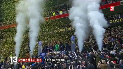 Coupe de la Ligue : le PSG, souverain, entre dans l'histoire