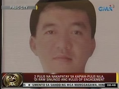 2 pulis na nakapatay sa kapwa-pulis nila, hindi raw sinunod ang rules of engagement