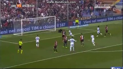 Alejandro Darío Gómez Penalty Goal HD - Genoa 0-2 Atalanta - Serie A - 02.04.2017 HD
