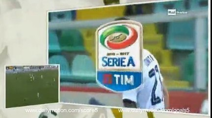 Artur Ionita Goal Palermo 1 - 1 Cagliari SA 2-4-2017