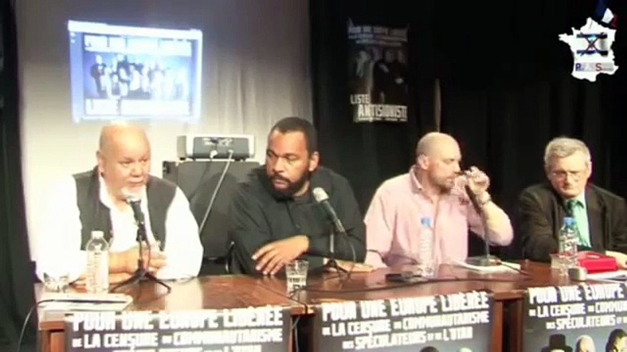 Alain Soral & Dieudonné - La Liste Antisioniste 2009 (part 1/2) part 3/7