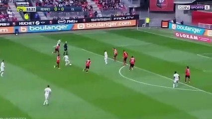 Maxwel Cornet Goal HD - Rennes 0-1 Olympique Lyon 02.04.2017 HD