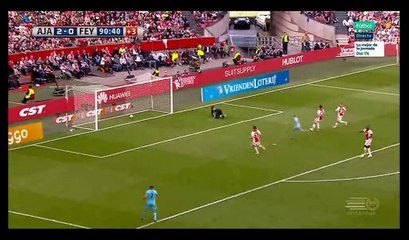 Michiel Kramer Goal HD - Ajax 2-1 Feyenoord - 02.04.2017