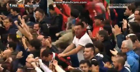 Mario Pasalic Goal HD - Pescara 1-1 Milan 02.04.2017  Full  Replay