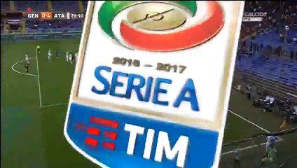 Mattia Caldara Goal HD - Genoa 0-4 Atalanta 02.04.2017