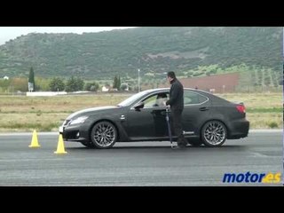 Lexus Is F Zig Zag y aceleración - Evento Lexus F Sport
