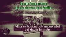Alcalde de Ecatepec oculta la muerte de un hombre cuando entregaban despensas para comprar votos