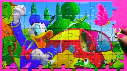 Mickey Mouse Learn Puzzle Games Clementoni Play Rompecas De Kids Toys-N2kkGI_