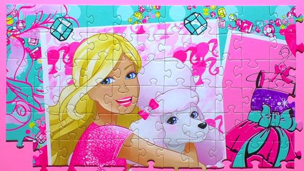 BARBIE DOLL ravensburger jigsaw puzzles for kids jeubie Play Lear