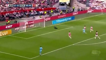 Michiel Kramer GOAL HD - Ajax 2-1 Feyenoord 02.04.2017