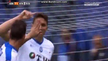 Mattia Caldara Goal HD - Genoa 0-4 Atalanta - 01.04.2017 HD