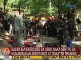 UB: Balikatan, naka-sentro sa humanitarian assistance at disaster training