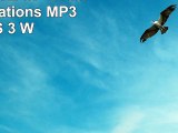 Omenex RAVE UP Enceintes PC  Stations MP3 RMS 3 W