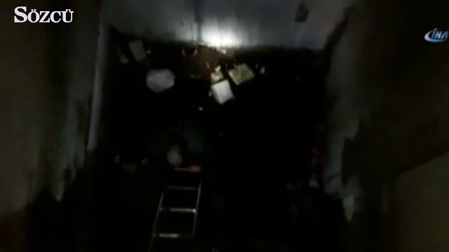 Asansör boşluğunda can pazarı!