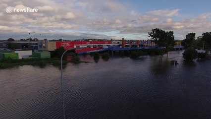 Flooding in Brisbane following tropical cyclone