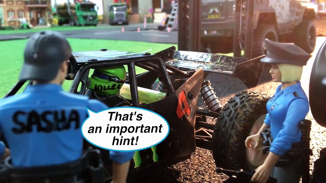 RC BRUDER TRUCKS videos TOYS POLICE Action Racing JEEP--mzydk8XRxs