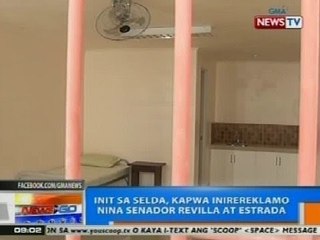 NTG: Init sa selda, kapwa inirereklamo nina Revilla at Estrada