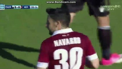 1-0 Το γκολ του Κάνιας – ΠΑΟΚ 1-0 ΑΕΛ Λάρισα