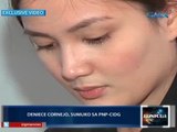 Saksi: Deniece Cornejo, sumuko sa PNP-CIDG