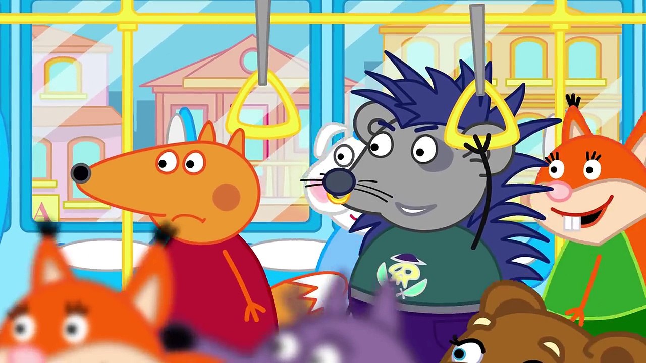 Fox Family Funny Story on the Bus New Episodes Nursery Rhymes