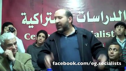 سامح نجيب الاشتراكي نريد اسقاط المجلس والجيش والدولة