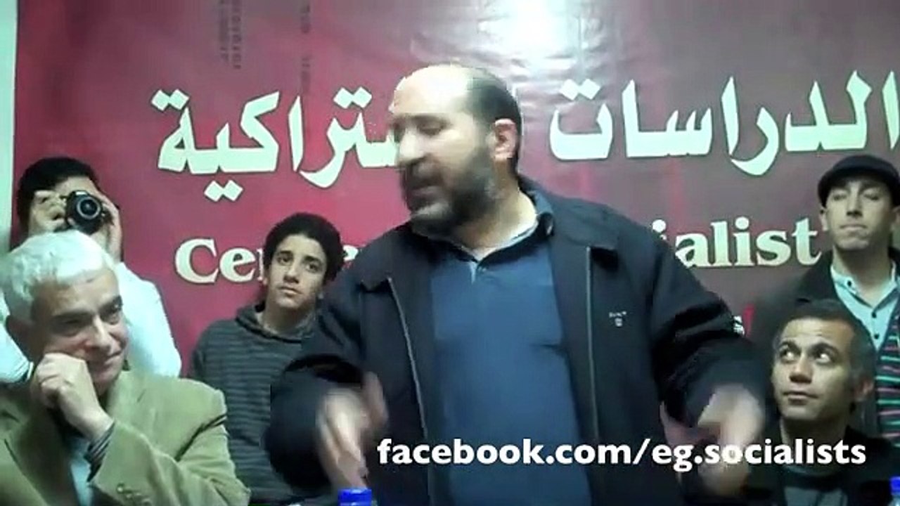سامح نجيب الاشتراكي نريد اسقاط المجلس والجيش والدولة