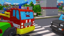 Ambulans ve Meraklı kamyon - Eğlenceli çizgi film - Yeni Ambulans Arabası - Bebek Türkçe İzle