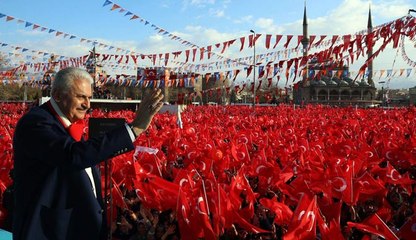 BAŞBAKAN YILDIRIM: "MİLLETİN RÜZGARI ONLARIN KANDİL'İNİ SÖNDÜRECEK"