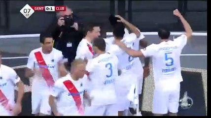 0-1 Wesley Goal  - Gent 0-1 Club Brugge KV - 02.04.2017