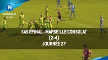 J27 : SAS Épinal - Marseille Consolat (2-4), le résumé