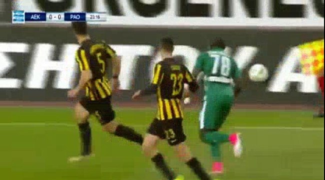 Viktor Klonaridis Amazing Goal HD - AEK Athens FC	0-1 Panathinaikos 02.04.2017