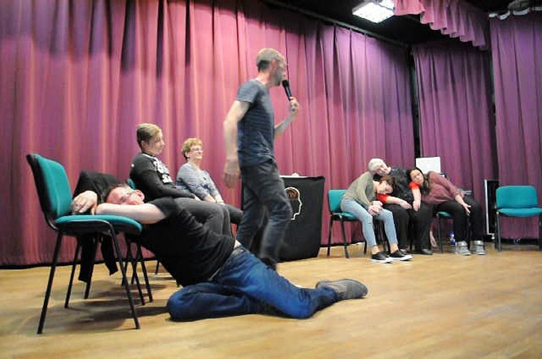 Spectacle d'hypnose à Simandre le 2 avril 2017