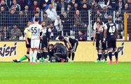 Beşiktaşlı Fabri, Yüzüne Gelen Top Sonrasında Maça Devam Edemedi