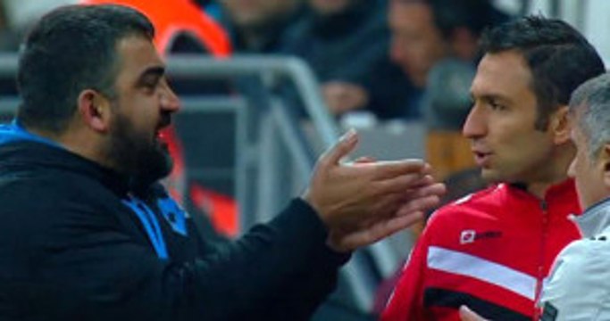 Beşiktaş - Gençlerbirliği Maçında Ümit Özat Şenol Güneş'e Bağırdı