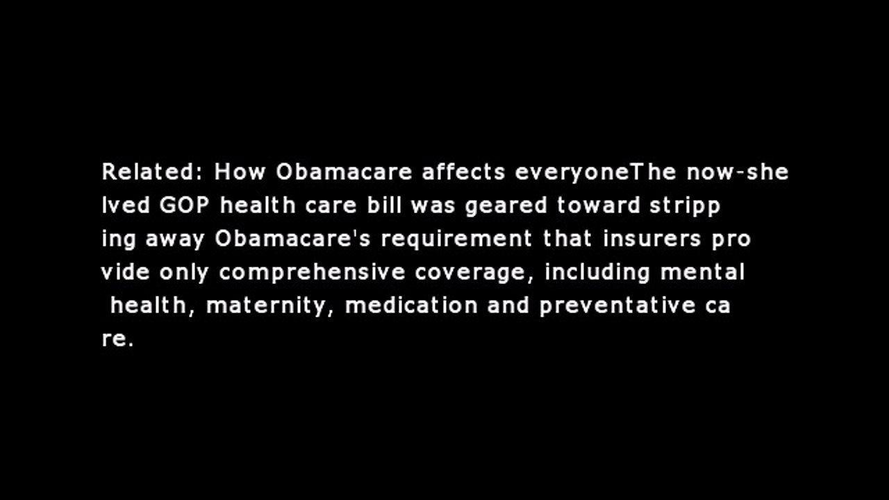Before Obamacare, some liked their health care plans better