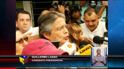 Guillermo Lasso - Unidad Batalla de Tarqui