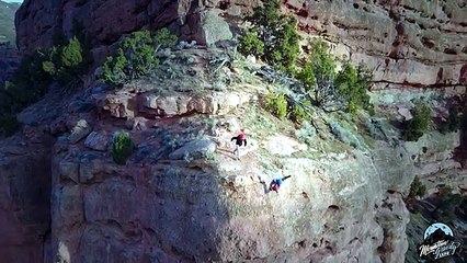 Sunrise Base Jumping in Utah!