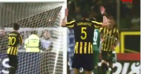 1-2 Lazaros Christodoulopoulos (Pen.) Goal - AEK Athens FC 1-2 Panathinaikos 02.04.2017