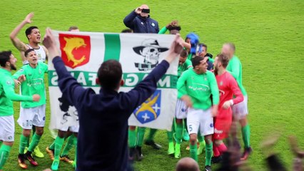 U17 : Communion d'après derby avec les Ultras