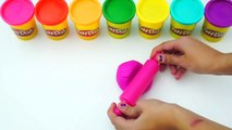 Learning Colours Learn Colors with Play Doh Radsainbow Ice Cream Popsicle Heart G