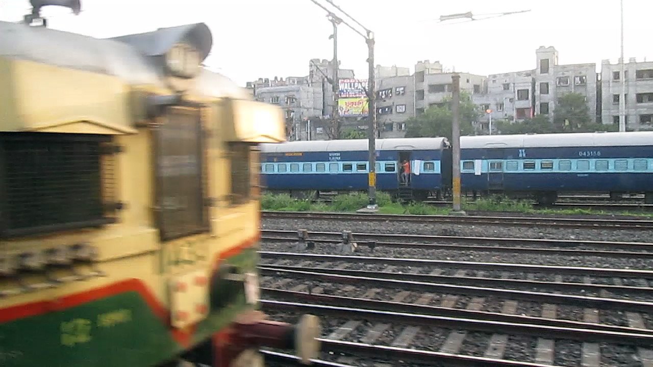 WHEN I AM INSIDE THE COMPARTMENT SEEN ANOTHER TRAINS