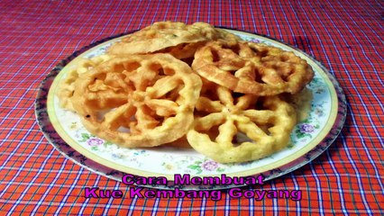 Membuat Kue Kembang Goyang(Kue Kering)Resep dan Cara