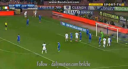 Gianluiggi Buffon Huge Reaction to the ball from corner kick | Napoli v. Juventus 02.04.2017 HD