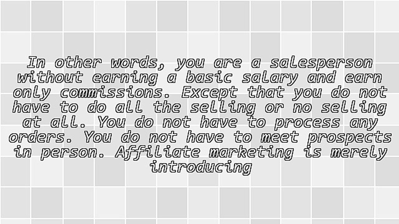 The Essentials of Affiliate Marketing
