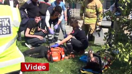 İzmir'de feci kaza: 2'si ağır 7 yaralı