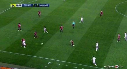 Gaetan Laborde GOAL HD - Nice 0-1 Bordeaux 02.04.2017