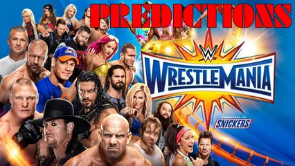 WRESTLEMANIA 33 PREDICTIONS - Do You Agree With Us
